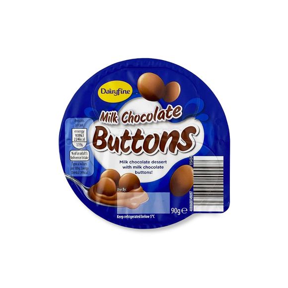 Milk Chocolate Buttons 90g Brooklea